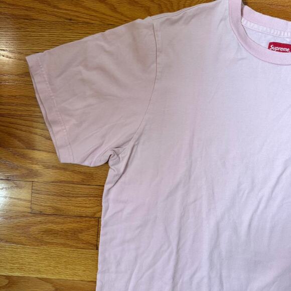 Supreme Small Box Logo Tee in Pink size XL - Picture 3 of 7